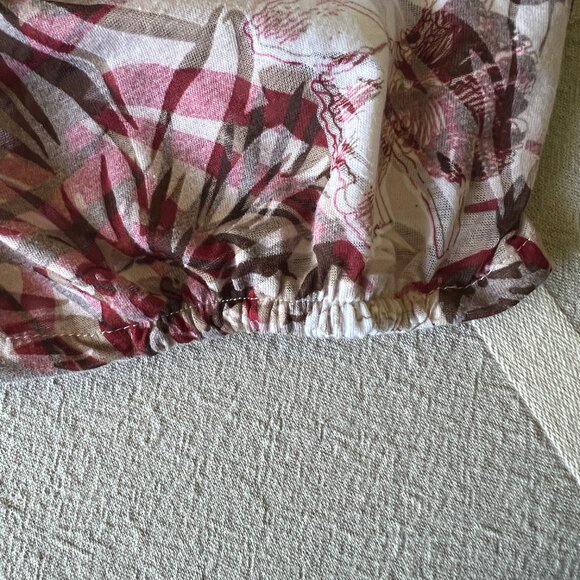 Reitmans Button Down Tropical Print Blouse, Size XL - Picture 5 of 6